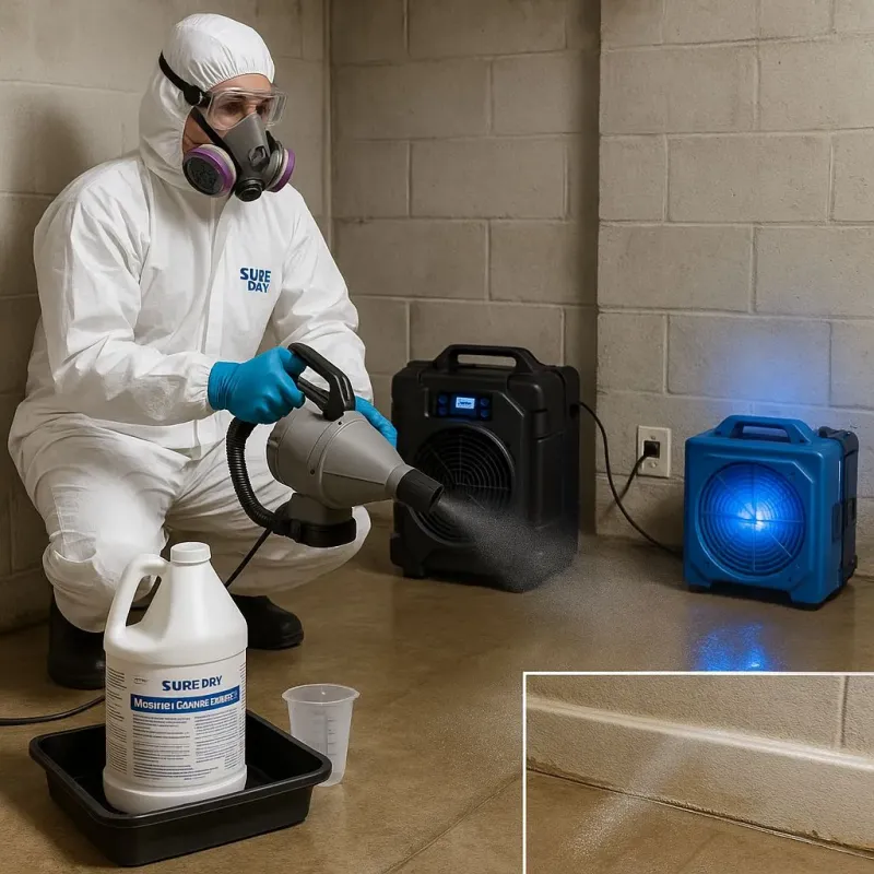 Sanitization and Odor Removal process in Monument Hills, CA