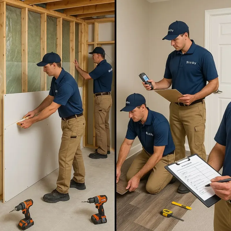 Repairs and Reconstruction process in Monument Hills, CA
