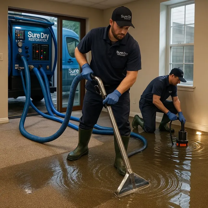 Water Extraction and Removal process in Monument Hills, CA